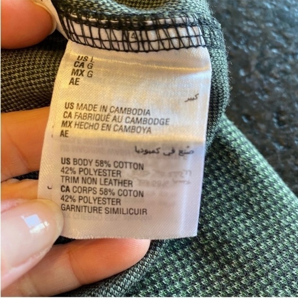 Green Quarter-Zip Sweater Large - Picture 3 of 8